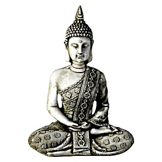 Figura decorativa Buda oración pequeño (L x An x Al: 19 x 10 x 26 cm, Piedra artificial)