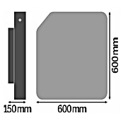 Hönle Luftreiniger SteriWhite Air Q115 (10 x 60 x 60 cm, Mit Standfuß, Max. Luftleistung: 115 m³/h) | BAUHAUS