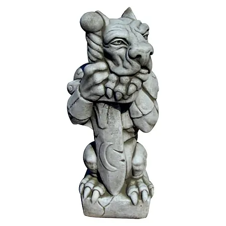 Figura decorativa Gárgola con espada