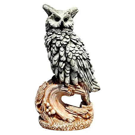 Figura decorativa Búho en tronco