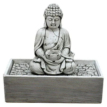 Figura decorativa Fuente de loto