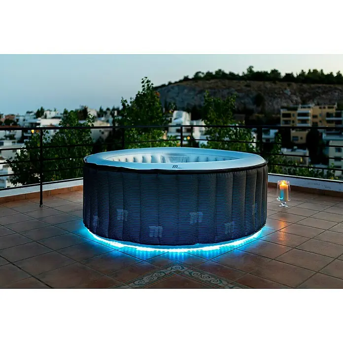 MSpa Mobil-Whirlpool StarryØ x H: 204 x 70 cm, Anthrazit, 930 l Mood Shot