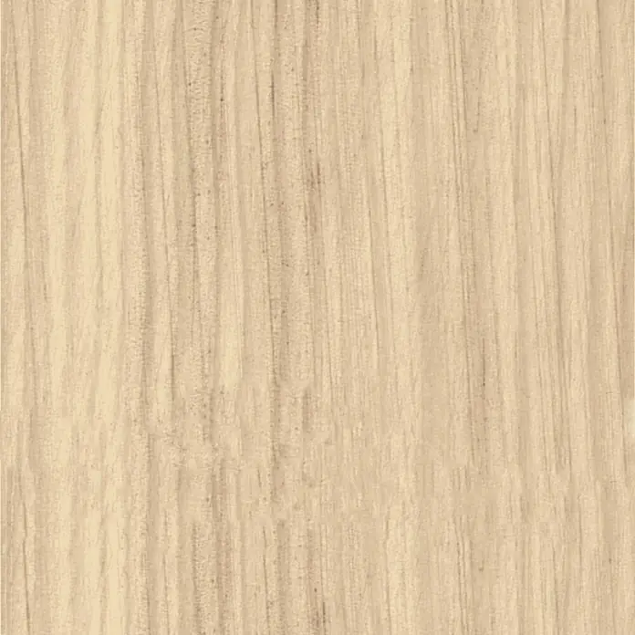 Bondex Treppen- & Parkettlack - Farblos, Matt, 750 ml - Nahaufnahme eines hellen Holzfurniers mit feiner Maserung und natürlichen Farbvariationen. Ideal für Möbel und Innenausbau.