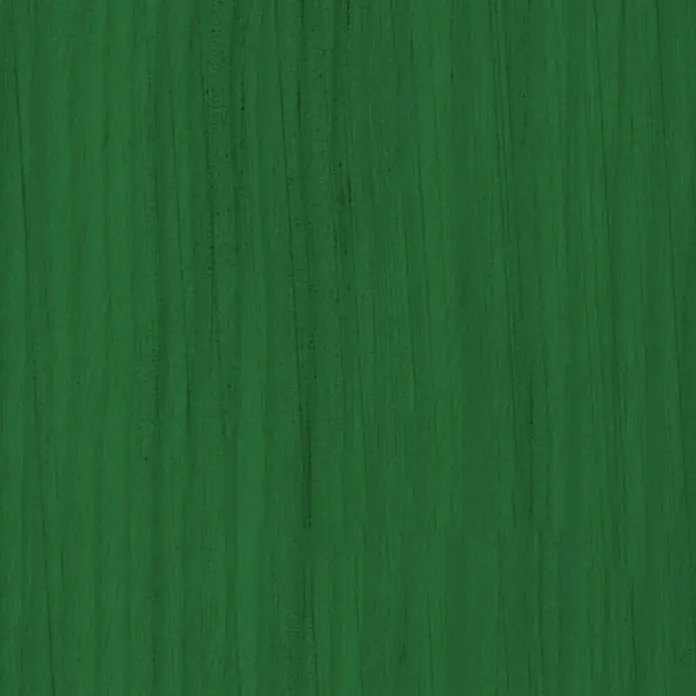 Bondex Holzlasur - Tannengrün, 750 ml, Glänzend - Detailaufnahme einer grünen Holzoberfläche mit feiner Maserung und vertikalen Linien, ideal für Hintergründe und Texturen.
