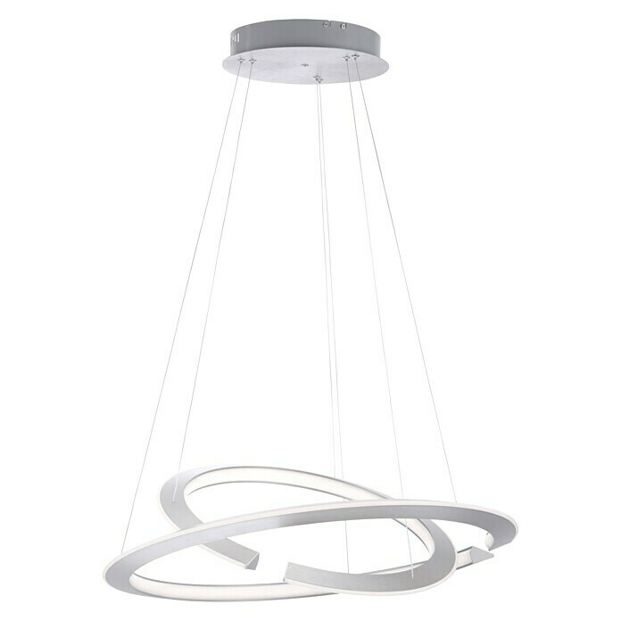 Paul Neuhaus LED-Pendelleuchte (59 W, L x B x H: 71,5 x 71,5 x 40 cm, Stahl, Sonstige) | BAUHAUS