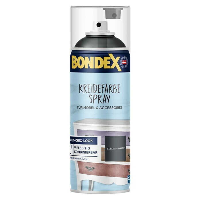 Bondex Kreidefarbe-Spray Edles Anthrazit