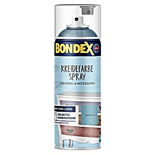 Bondex Kreidespray für Möbel & Accessoires (Mildes Blau, 400 ml, Stumpfmatt)