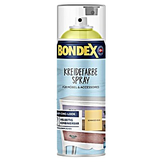 Bondex Kreidespray für Möbel & Accessoires (Sonniges Gelb, 400 ml, Stumpfmatt)