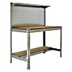 Simonrack Simonwork Banco de trabajo BT3 (L x An: 61 x 91 cm, Altura de trabajo: 144,5 cm, Carga soportada: 400 kg, Galvanizado) | BAUHAUS