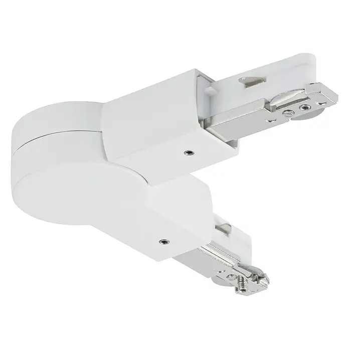 Paulmann URail Gelenkverbinder - Weiß, L x B x H: 3,6 x 15,9 x 1,8 cm - Weißer LED-Schienenverbinder für flexible Beleuchtungssysteme, ideal für moderne Innenräume und einfache Installation.