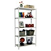 Simonrack Maderclick Estantería metálica Superplus (Al x An x Pr: 200 x 110 x 40 cm, Capacidad de carga por balda: 200 kg, Número de baldas: 5 ud., Inserción, Blanco/Madera) | BAUHAUS
