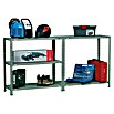 Simonrack Simonclassic Metallregal (L x B x H: 40 x 100 x 200 cm, Traglast: 75 kg/Boden, Anzahl Böden: 5 Stk., Grau)