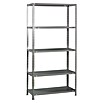 Simonrack Simonclassic Metallregal (L x B x H: 40 x 100 x 200 cm, Traglast: 75 kg/Boden, Anzahl Böden: 5 Stk., Grau)