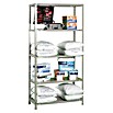 Simonrack Simonclassic Metallregal (L x B x H: 40 x 100 x 200 cm, Traglast: 75 kg/Boden, Anzahl Böden: 5 Stk., Grau)