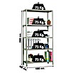 Simonrack Simonclassic Metallregal (L x B x H: 40 x 100 x 200 cm, Traglast: 75 kg/Boden, Anzahl Böden: 5 Stk., Grau)