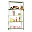 Simonrack Simonclassic Metallregal (L x B x H: 40 x 100 x 200 cm, Traglast: 75 kg/Boden, Anzahl Böden: 5 Stk., Grau)