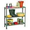 Simonrack Simonclassic Metallregal Comfort Super Plus (H x B x T: 90 x 110 x 50 cm, Traglast pro Boden: 90 kg, Anzahl Böden: 3 Stk., Schrauben, Grau) | BAUHAUS