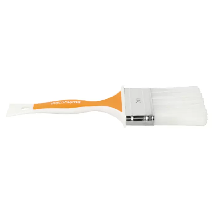 swingcolor Komfort Flachpinsel Lack Ergo - Breite Borsten: 70 mm, All-in-one-Borsten, Kunststoff