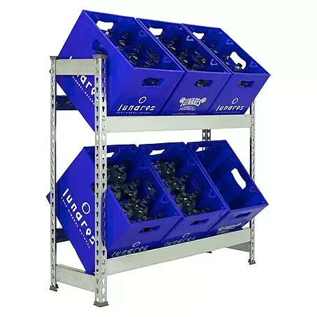 Simonrack Simonbottle Metall-Getränkekistenregal Bottleclick