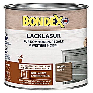 Bondex Lacklasur (Haselnussbraun, 375 ml, Seidenglänzend)