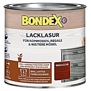 Bondex Lacklasur (Mahagoni, 375 ml, Seidenglänzend)