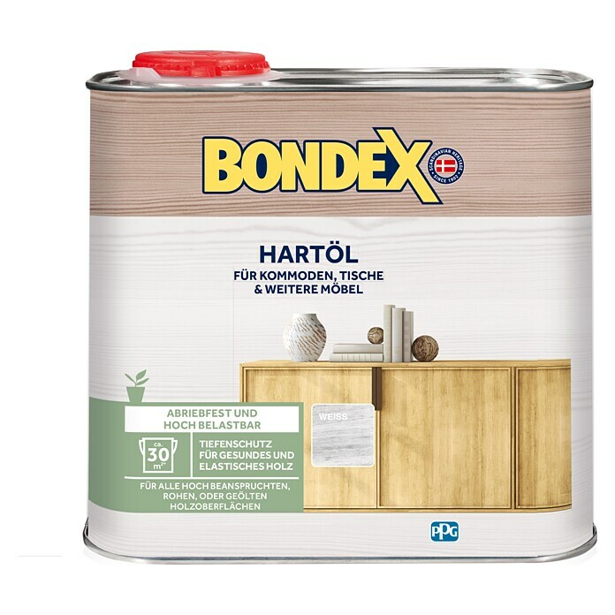 Bondex Hartöl (Weiß, 2,5 l)