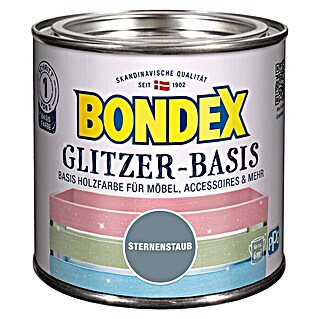 Bondex Holzfarbe Glitzer-Basis (Sternenstaub, 500 ml, Matt)