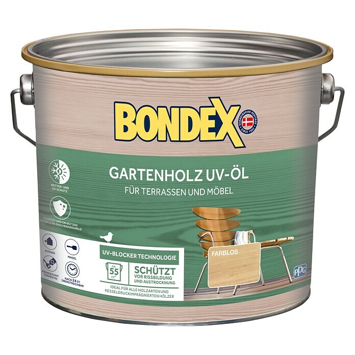 Bondex UV-Schutz-Öl Universal  (Farblos, 2,5 l)