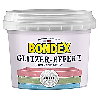 Bondex Pigment (Glitzer-Optik, Silber, 100 ml, Passend für: Bondex Holzfarbe Glitzer-Basis)