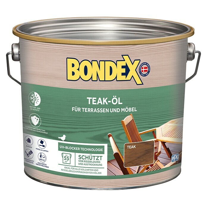 Bondex Teak-Öl (2,5 l, Teak)