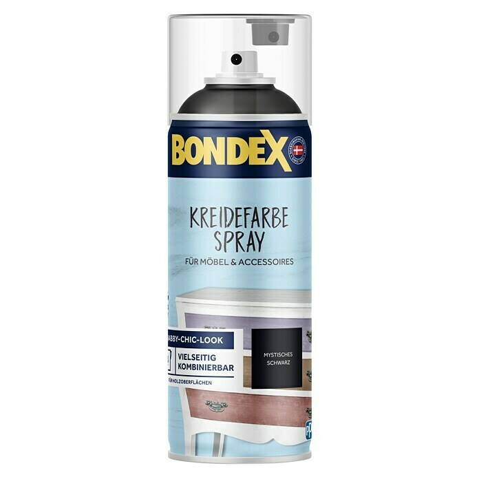 Bondex Kreidefarbe-Spray Mystisches Schwarz