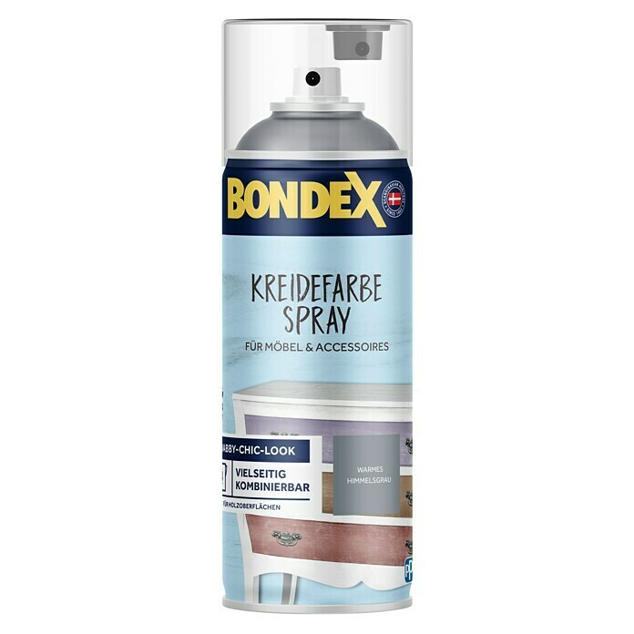 Bondex Kreidefarbe-Spray Warmes Himmelsgrau