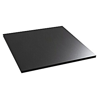 Tischplatte (Anthrazit, 80 cm x 80 cm x 25 mm)
