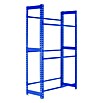 Simonrack Simonbottle Getränkekistenregal Bottleclick (H x B x T: 180 x 80 x 30 cm, Traglast Einlegeboden: 100 kg, Anzahl Böden: 3 Stk., Stecken, Blau) | BAUHAUS