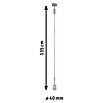Paulmann URail Pendelleuchte DecoSystems (E14, Höhe: 135 cm, Chrom) | BAUHAUS