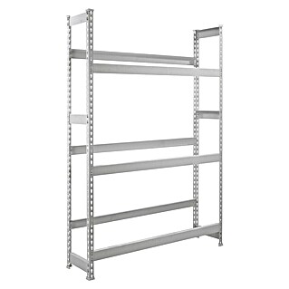 Simonrack Simonbottle Estantería para cajas de bebidas (Al x An x Pr: 180 x 100 x 30 cm, Carga límite balda: 100 kg, Número de baldas: 3 ud., Inserción, Blanco)