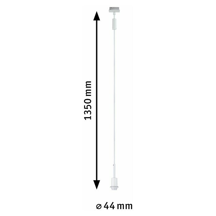 Paulmann URail Pendelleuchte DecoSystems (20 W, Weiß) | BAUHAUS