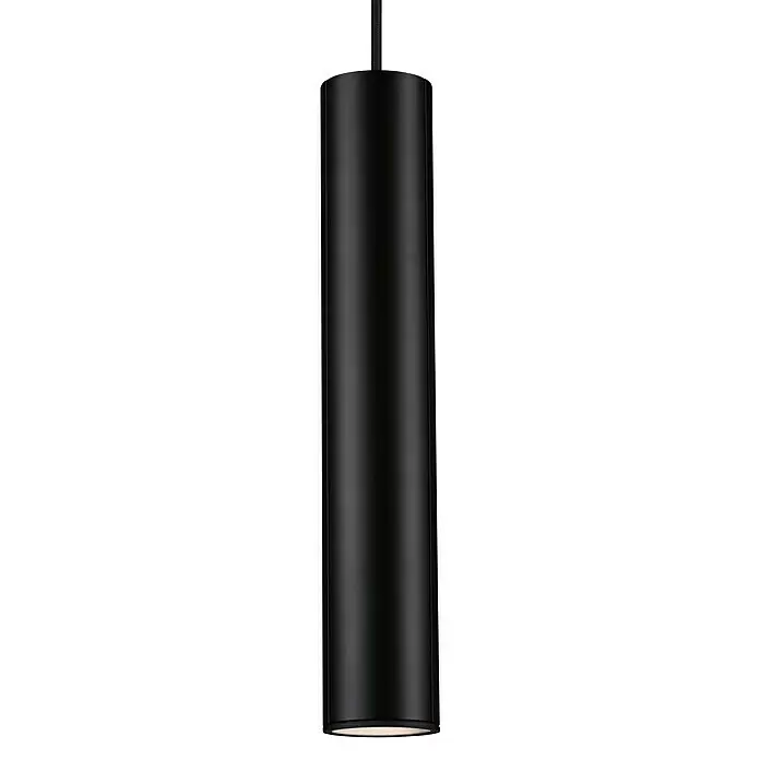 Paulmann URail Pendelleuchte Catalejo - 10 W, Schwarz matt, Höhe: 38,3 cm - Schwarze zylindrische Pendelleuchte mit gerichteter Beleuchtung.