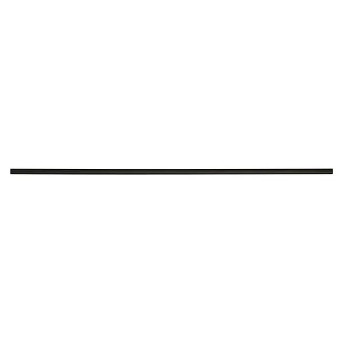 Paulmann URail Abdeckung - Länge: 68 cm, Schwarz matt - Nahaufnahme einer dunklen, strukturierten Oberfläche, möglicherweise eine Platte oder ein Bauelement.