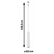 Paulmann URail Pendelleuchte Catalejo (10 W, Weiß, Höhe: 38,3 cm) | BAUHAUS