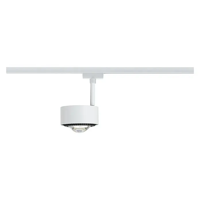 Paulmann URail LED-Spot Aldan - Weiß, Warmweiß, Ø x H: 9,8 x 17 cm - Deckenmontierte Sicherheitskamera mit LED-Leuchte in Weiß. Perfekt für die Überwachung und Ausleuchtung von Innenräumen.