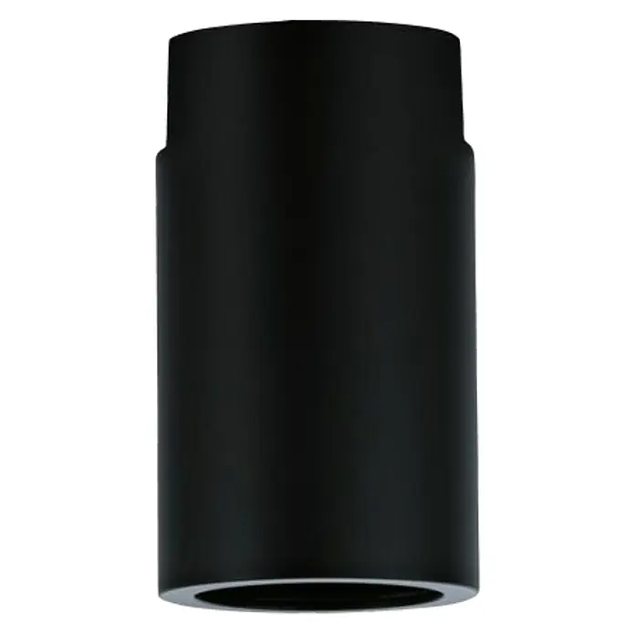 Paulmann URail Deckenleuchte Ceiling Socket - 20 W, Lampenfassung: E27, Schwarz matt - Schwarze zylindrische Leuchte für stilvolle Beleuchtung. Die moderne Deckenleuchte in Schwarz setzt elegante Akzente im Raum.