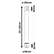 Paulmann URail LED-Pendelleuchte Aldan (Weiß, Dimmbar) | BAUHAUS