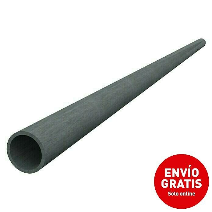 Simonrack Barra para ropa (L x An x Al: 90 x 2 x 2 cm, Plateado)