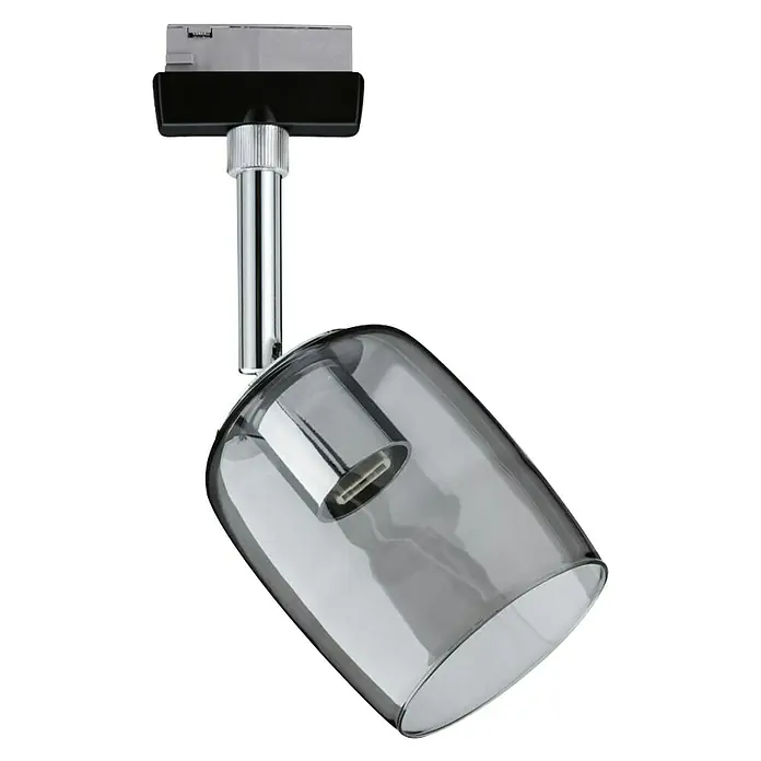 Paulmann URail LED-Spot Blossom10 W, Schwarz/Rauchglas, G9, 1 Stk.