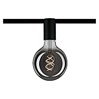 Paulmann URail Deckenleuchte Ceiling Socket (20 W, Lampenfassung: E27, Schwarz matt)
