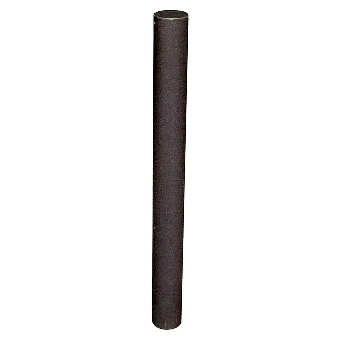 Schake Absperrpfosten Typ 4074B - Stahl, Anthrazit - Schwarze, zylindrische Säule, die sich ideal als Dekoration oder als architektonisches Element eignet, um jedem Raum einen Hauch von Eleganz zu verleihen.
