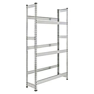 Simonrack Simonbottle Estantería para cajas de bebidas (Al x An x Pr: 180 x 100 x 30 cm, Carga límite balda: 100 kg, Número de baldas: 3 ud., Inserción, Galvanizado)