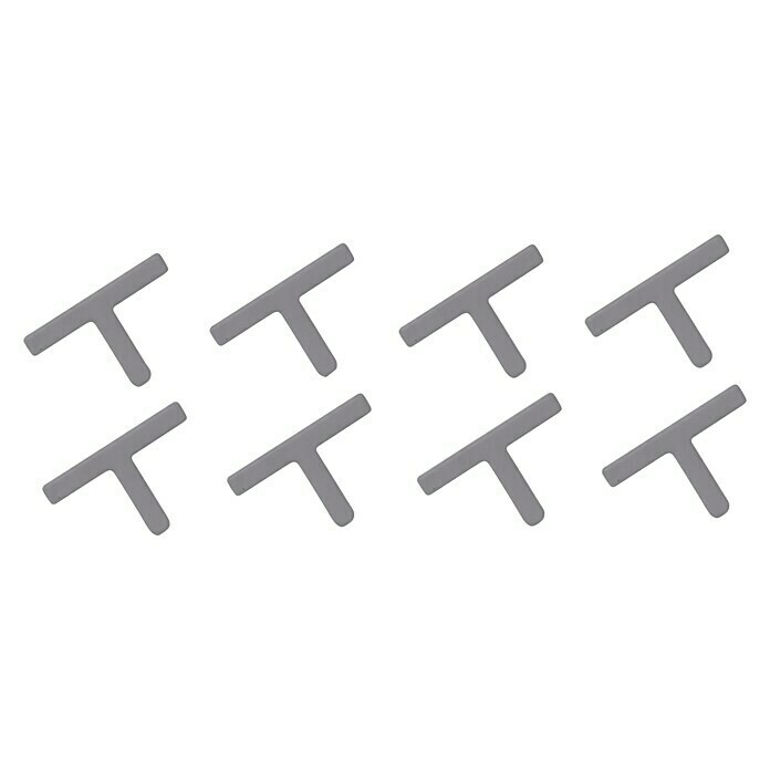 Simonrack Regalfuß (B x T x H: 11,7 x 2,5 x 21,7 cm, Grau, Kunststoff, 8 Stk.) | BAUHAUS