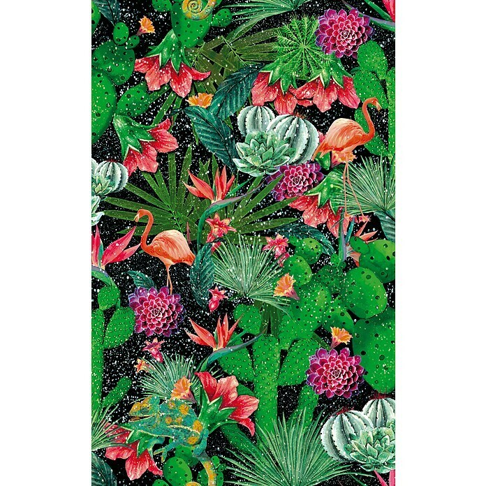 D-c-fix Trendyline Klebefolie (Grün/Pink, 150 x 45 cm, Cintia,  Selbstklebend)